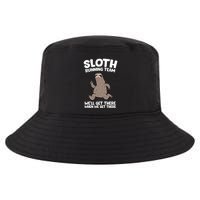 Sloth Running Team We Will Get There When We Get There Gift Cool Comfort Performance Bucket Hat