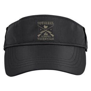 Squirrel Removal Technician Squirrel Hunting Squirrel Hunter Adult Drive Performance Visor