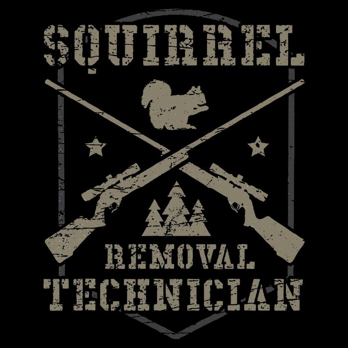 Squirrel Removal Technician Squirrel Hunting Squirrel Hunter Mousepad