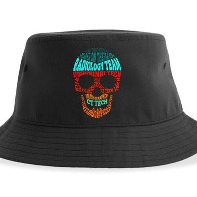 Skull Radiologic Technologist Sustainable Bucket Hat