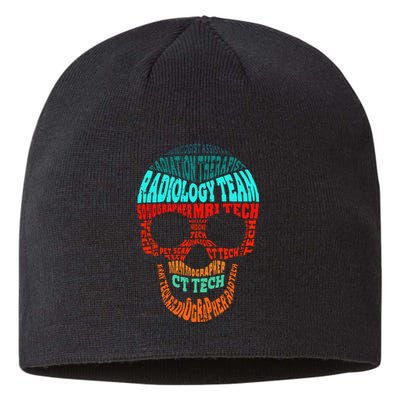 Skull Radiologic Technologist Sustainable Beanie