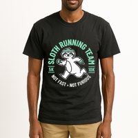 Sloth Running Team Not Fast Not Furious Tall T-Shirt