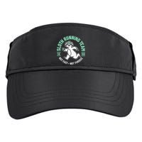 Sloth Running Team Not Fast Not Furious Adult Drive Performance Visor