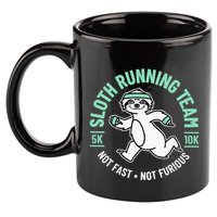 Sloth Running Team Not Fast Not Furious 11oz C Handle Ceramic Mug