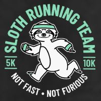 Sloth Running Team Not Fast Not Furious Beanie