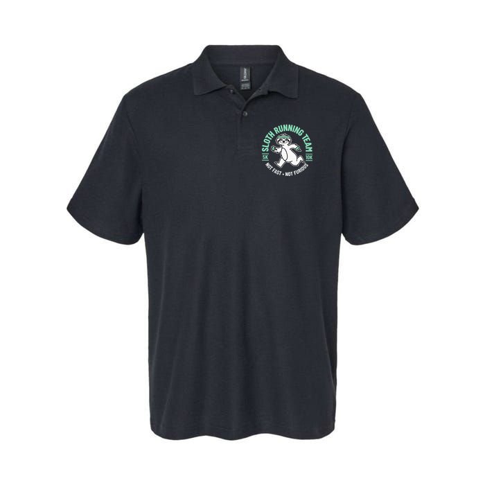 Sloth Running Team Not Fast Not Furious Polo
