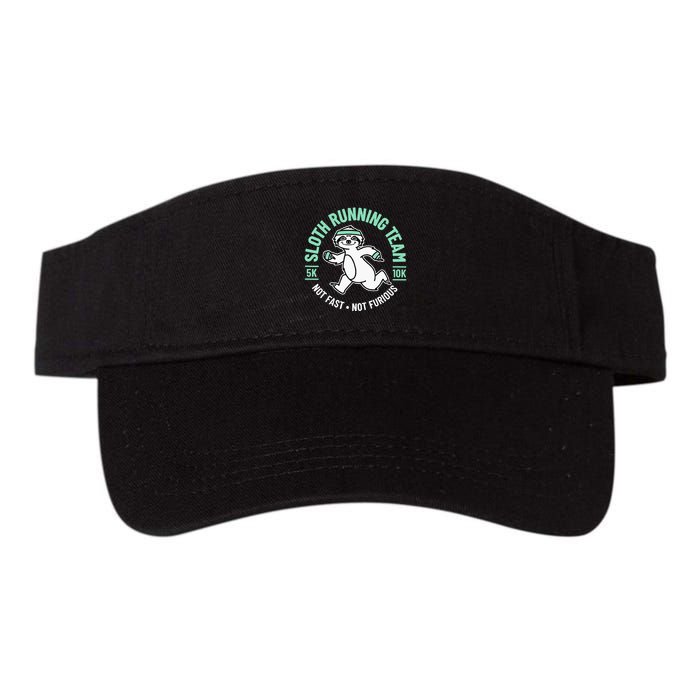 Sloth Running Team Not Fast Not Furious Visor