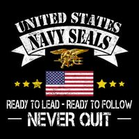 Seals Ready To Lead Ready To Follow Never Quit Na Vy Veteran City Backpack