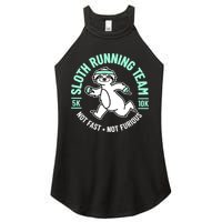 Sloth Running Team Not Fast Not Furious Women's Perfect Tri Rocker Tank