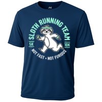 Sloth Running Team Not Fast Not Furious Performance Shirt