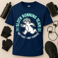 Sloth Running Team Not Fast Not Furious Performance Shirt