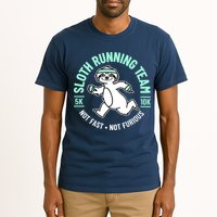 Sloth Running Team Not Fast Not Furious Tall T-Shirt