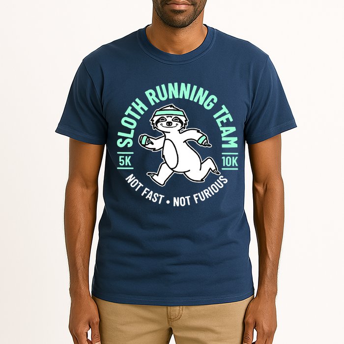 Sloth Running Team Not Fast Not Furious Tall T-Shirt