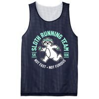 Sloth Running Team Not Fast Not Furious Mesh Reversible Basketball Jersey Tank
