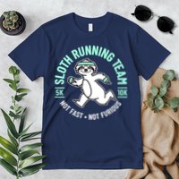 Sloth Running Team Not Fast Not Furious Premium T-Shirt