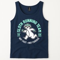 Sloth Running Team Not Fast Not Furious Tank Top