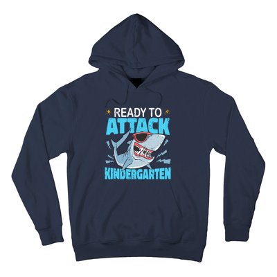 Shark Ready To Attack Kindergarten First Day Of School Hoodie