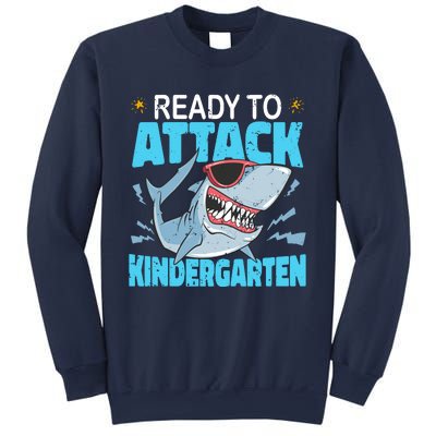 Shark Ready To Attack Kindergarten First Day Of School Sweatshirt