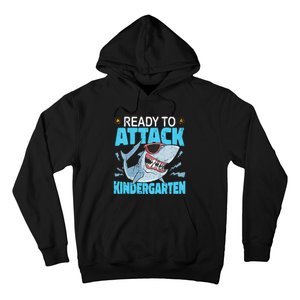 Shark Ready To Attack Kindergarten First Day Of School Hoodie