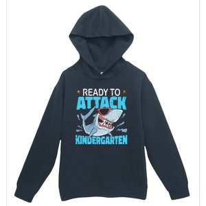 Shark Ready To Attack Kindergarten First Day Of School Urban Pullover Hoodie