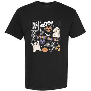 Spooky Rad Tech Retro Radiologist Halloween Xray Tech Garment-Dyed Heavyweight T-Shirt