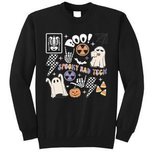 Spooky Rad Tech Retro Radiologist Halloween Xray Tech Sweatshirt