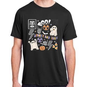 Spooky Rad Tech Retro Radiologist Halloween Xray Tech Adult ChromaSoft Performance T-Shirt