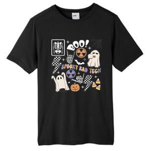 Spooky Rad Tech Retro Radiologist Halloween Xray Tech Tall Fusion ChromaSoft Performance T-Shirt