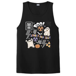 Spooky Rad Tech Retro Radiologist Halloween Xray Tech PosiCharge Competitor Tank