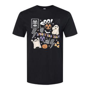 Spooky Rad Tech Retro Radiologist Halloween Xray Tech Softstyle CVC T-Shirt