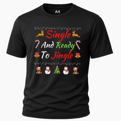 Single Ready To Jingle Christmas Jingle Xmas Holiday Gift Funny Christmas Tree Performance Shirt