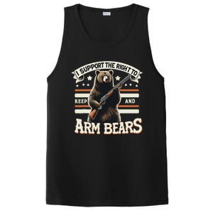 Support Right To Keep And Arm Bears Humorous Wildlife Rights PosiCharge Competitor Tank