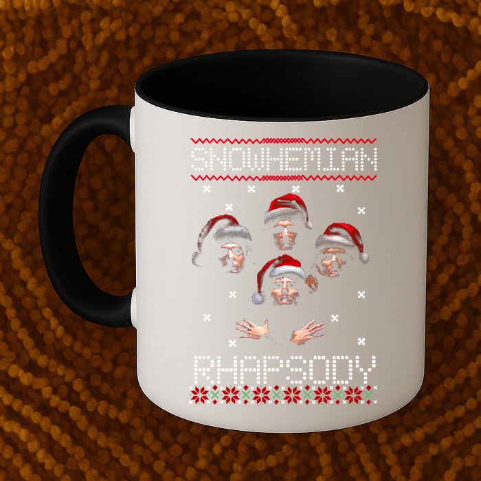 Snowhemian Rhapsody Ugly Christmas Mug