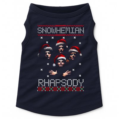 Snowhemian Rhapsody Ugly Christmas Doggie Tank