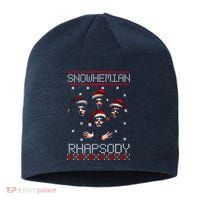 Snowhemian Rhapsody Ugly Christmas Sustainable Beanie