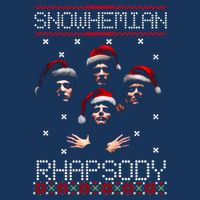 Snowhemian Rhapsody Ugly Christmas 16 in Basic Backpack