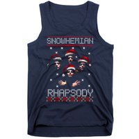 Snowhemian Rhapsody Ugly Christmas Tank Top
