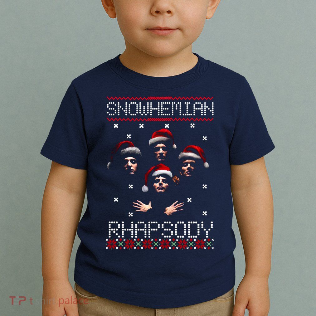 Snowhemian Rhapsody Ugly Christmas Toddler T-Shirt