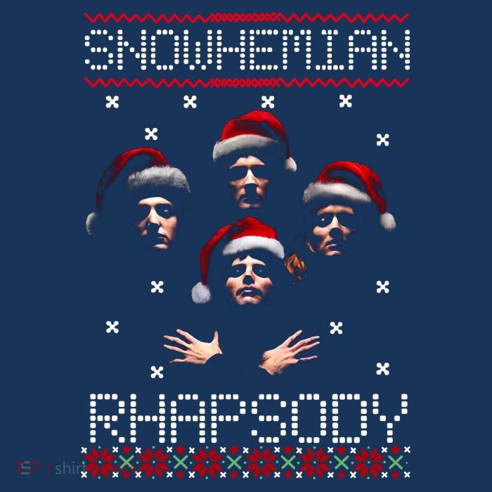 Snowhemian Rhapsody Ugly Christmas Toddler T-Shirt