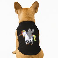 Sloth Riding Unicorn Doggie Tank