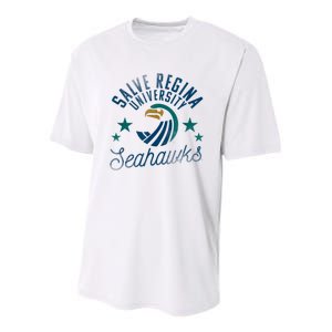 Salve Regina University Seahawks Logo Youth Performance Sprint T-Shirt