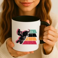 Snowmobiling Retro Vintage Mug