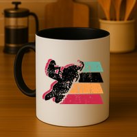 Snowmobiling Retro Vintage Mug