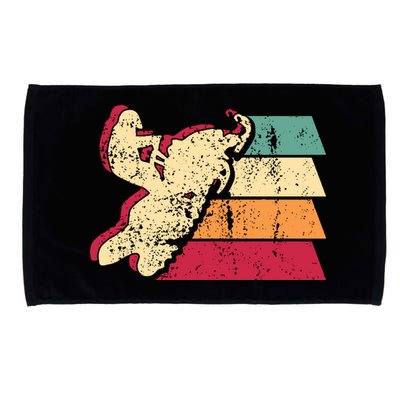 Snowmobiling Retro Vintage Microfiber Hand Towel