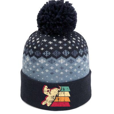 Snowmobiling Retro Vintage The Baniff Cuffed Pom Beanie