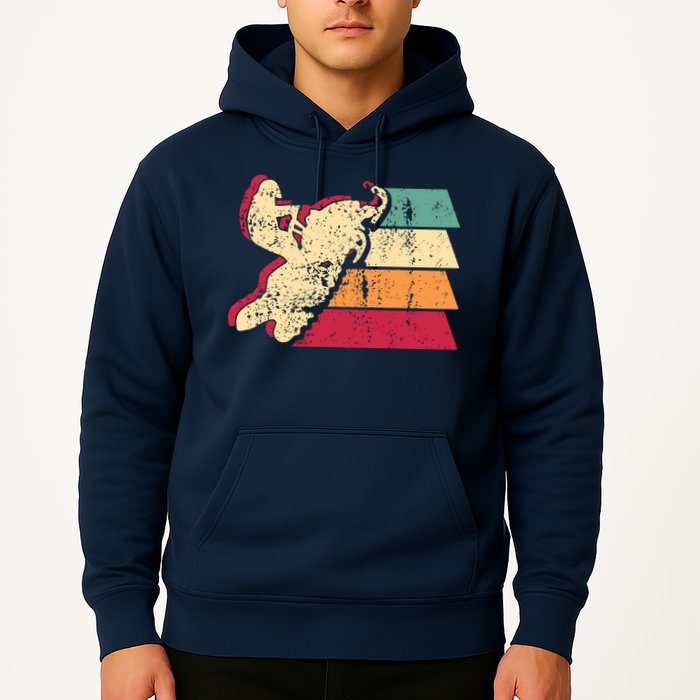 Snowmobiling Retro Vintage Hoodie