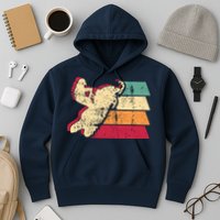 Snowmobiling Retro Vintage Hoodie