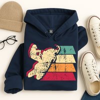 Snowmobiling Retro Vintage Hoodie
