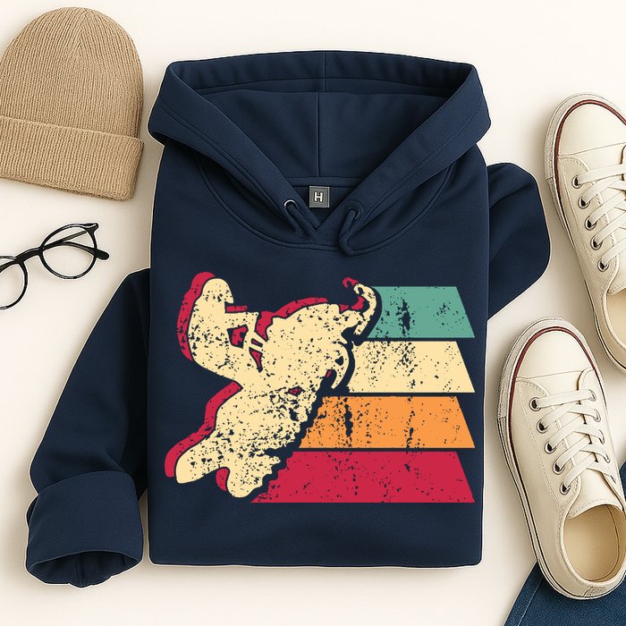Snowmobiling Retro Vintage Hoodie