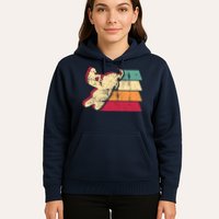 Snowmobiling Retro Vintage Hoodie